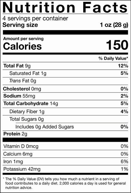 Potato Chips, Black Truffle, 5oz
